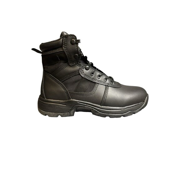 Propper Men’s Series 100 6” Side Zip Boot 11.5 Black Full Grain Leather Tactical - Picture 3 of 9